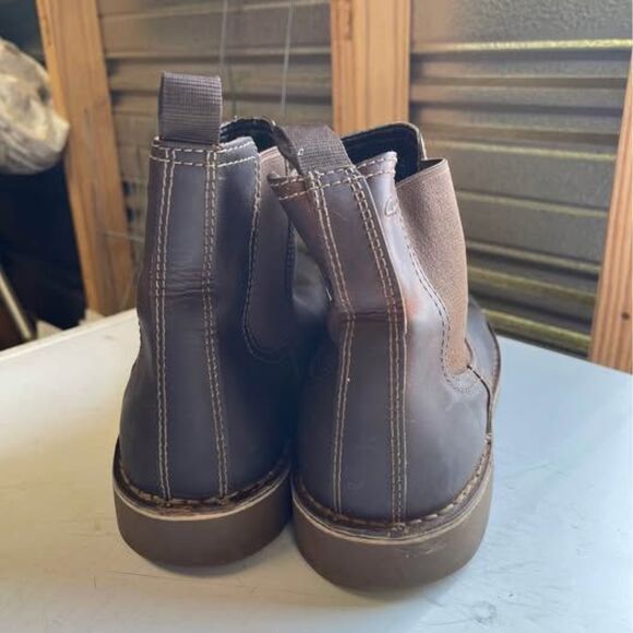 Clark’s Size 13 Men’s Boots Low Cut Leather Brown main image 9